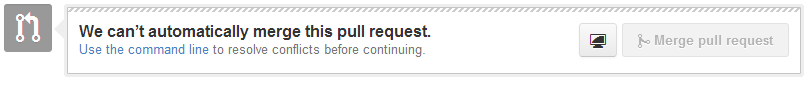 your pull request is bad for now